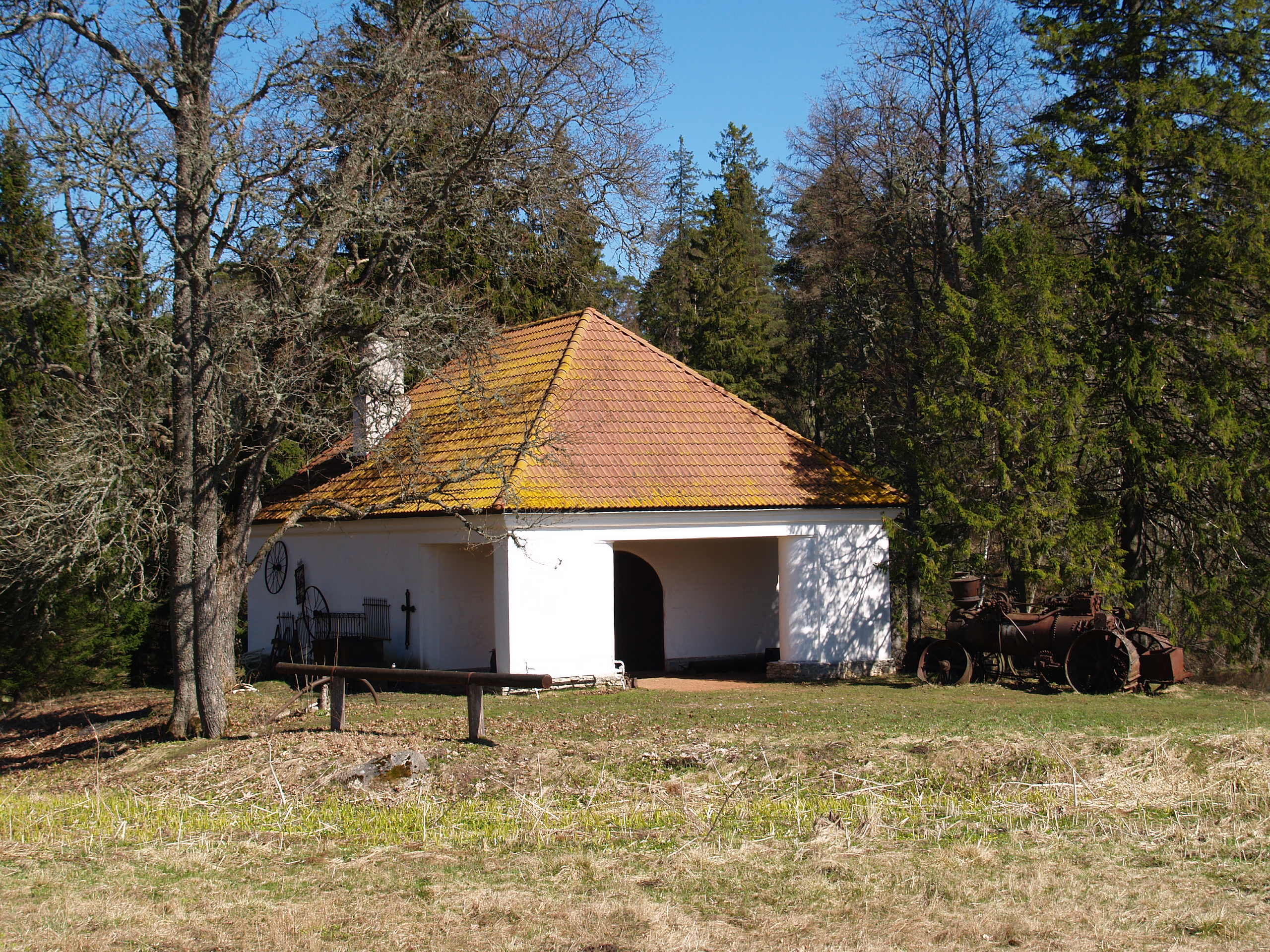 Palmse manor, smithy - Palmse mõisa sepikoda.