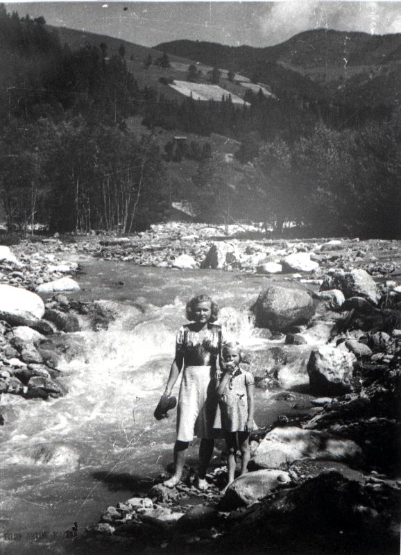 Eestist põgenemine.Eesti lapsed Tiroolis.
