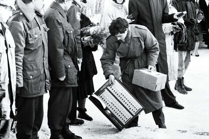 Paldiskis politseijaoskonna avamiselt.