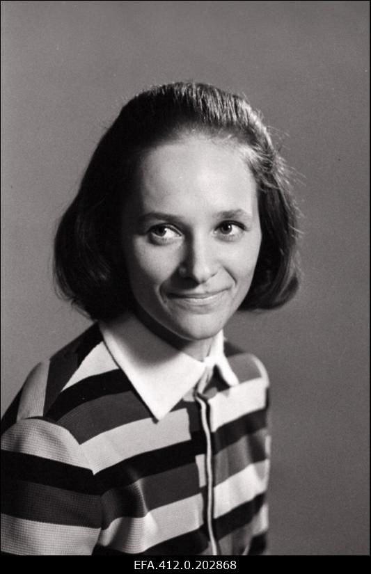 Tallinna Riikliku Konservatooriumi lavakunsti kateedri III lend: näitleja Tiiu Randviir.