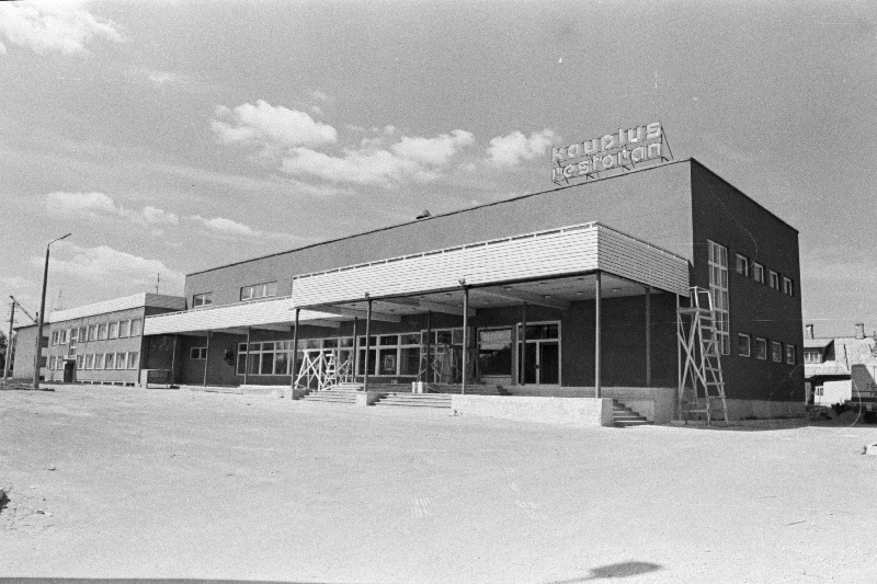 Vaade „Viru“ kolhoosi kaubanduskeskusele.