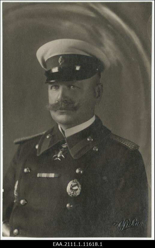 Wilhelm Ernst Alexander Spohr, eesti Võru tuletõrje esimees, portreefoto