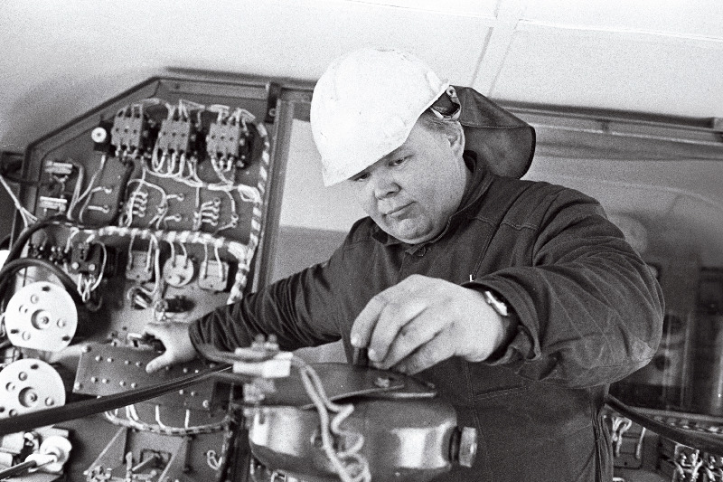 Põhja Kõrgepingevõrkude Haapsalu võrgurajooni teimija Uku Trik.