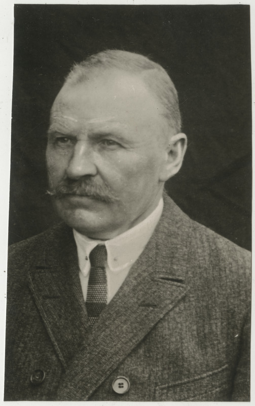 Hans Kalberg, põllumees ja seltskonnategelane,(Kolgas), portreefoto