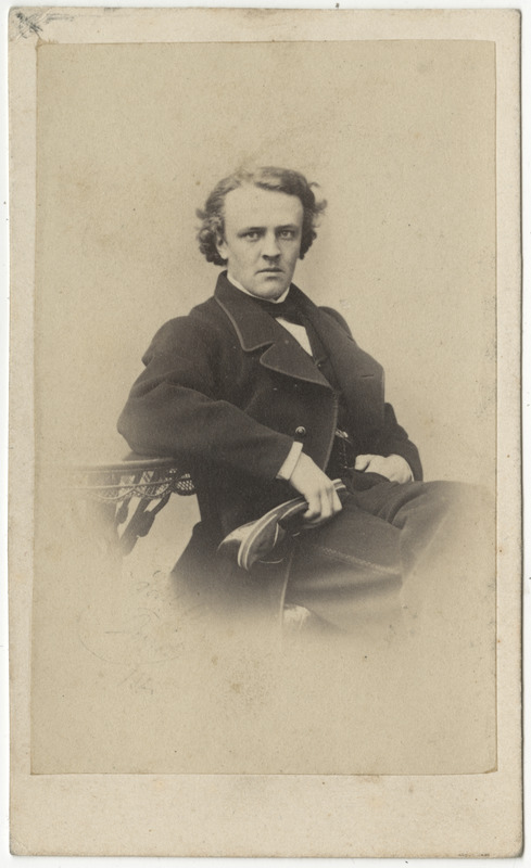 Korporatsiooni "Livonia" liige parun Leonhard von Meyendorff, portreefoto