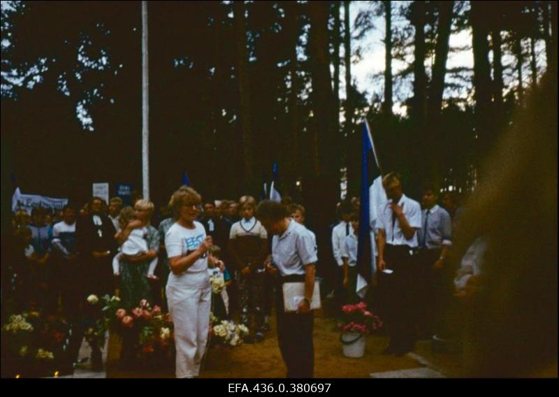 Võru vabadussamba taasavamine.