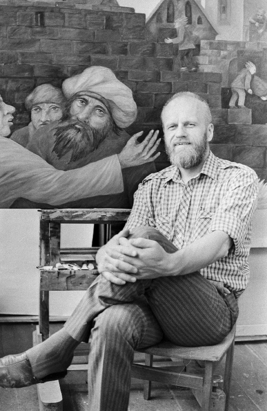 Maalikunstnik ja graafik Jüri Arrak.