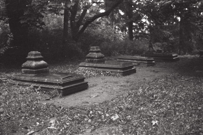 Keila-Joa mõisa kalmistu.