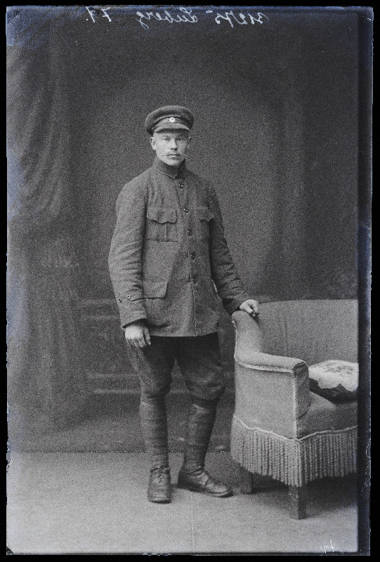Sõjaväelane Anton Luberg.