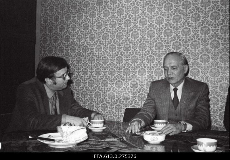 Soome professori külaskäik p-ja pressikeskusse.