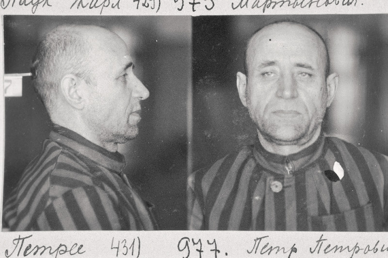 Tallinna Linnavolikogu liige, illegaalse Kommunistliku Partei aktivist töölisühingutes, 1924.a. eluks ajaks sunnitööle mõistetud Peeter Petree (Pedrae) enne amnesteerimist.