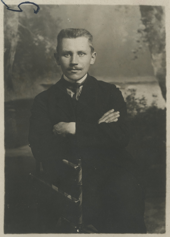 Villem Deevid, portreefoto