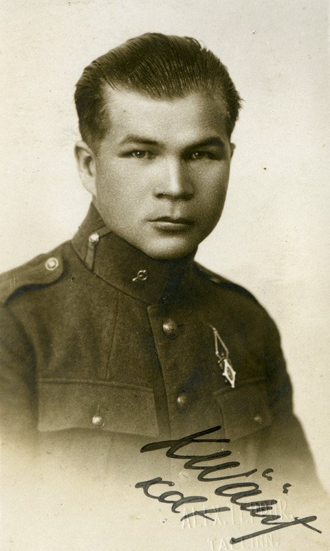 Sõjaväe Ühendatud Õppeasutused. Kadett Karl Väärt.