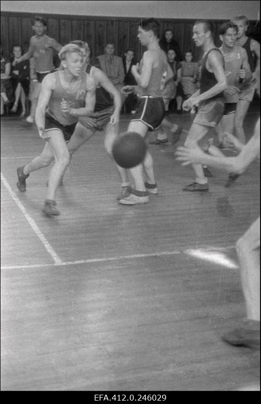 ENSV 1953. a esivõistlused korvpallis.