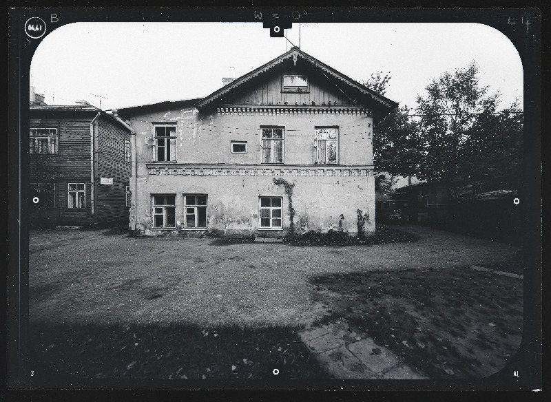 Tallinn, Kvartal 57 B. Fassaadide stereofotogramm-meetriline mõõdistamine.