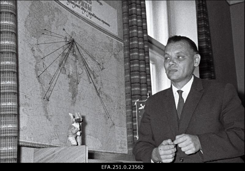 Välismaaga Sõpruse ja Kultuurisidemete Arendamise Eesti Ühingu esimees Raoul Viies.