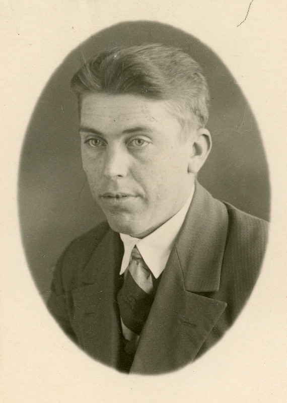 Johannes Saar. Passitaotluse foto