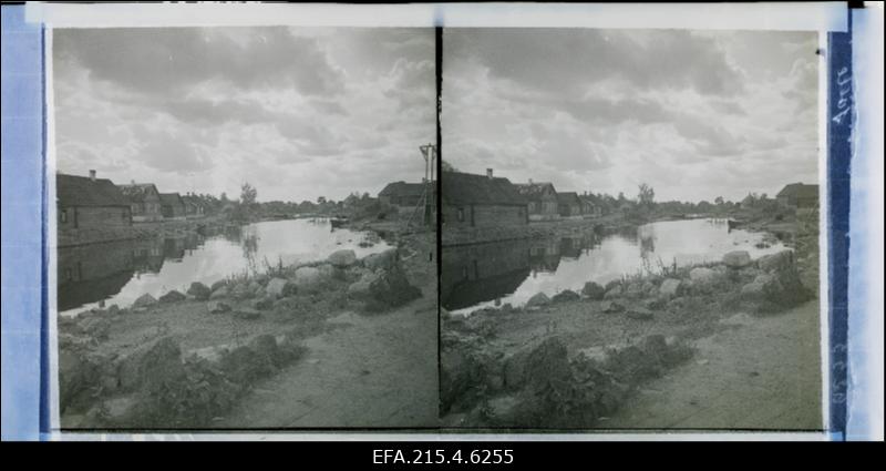 Vaade järvele Mustvees.