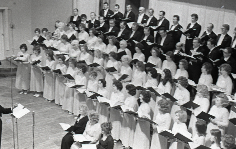 J. Tombi nim. Kultuuripalee segakoori Kaleva 25. aastapäeva kontsert.