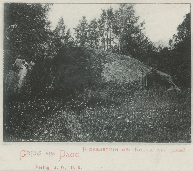 Kukka kivi Hiiumaal