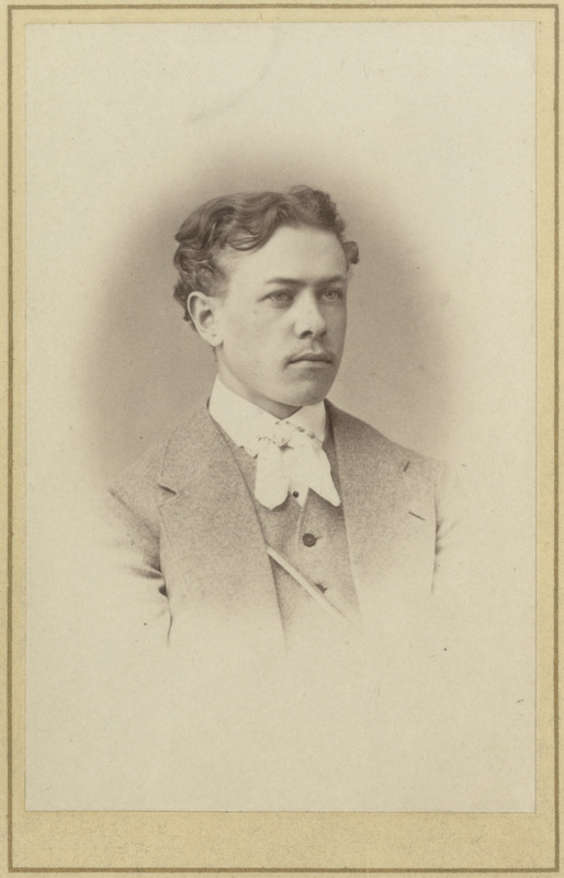 Korporatsioon "Estonia" liige Alexander Veh, portreefoto