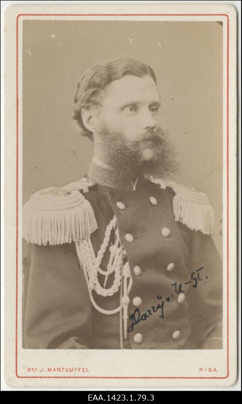 Harry von Ungern-Sternberg, portreefoto