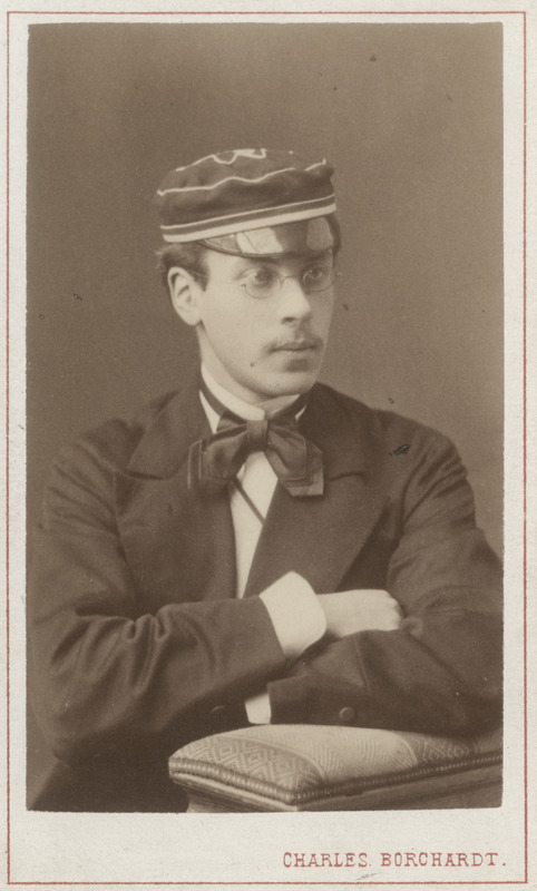 Korporatsioon "Estonia" liige Martin Krause, portreefoto