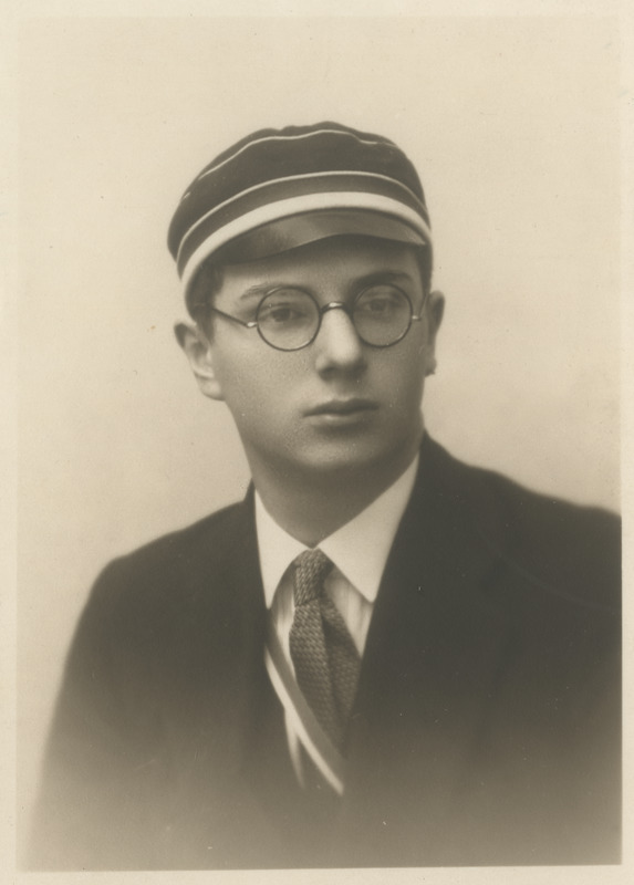 Korporatsioon "Estonia" liige Klaus Dietrich Kentmann, portreefoto