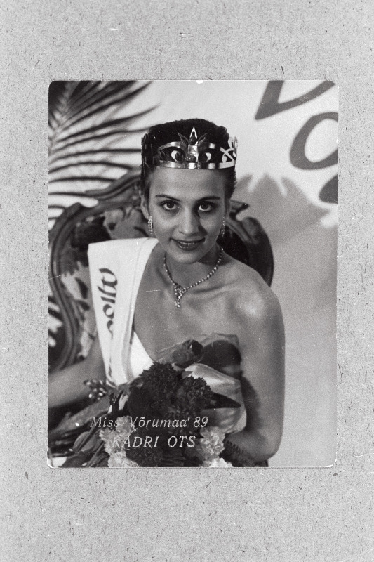 “Miss Võrumaa ´89” Kadri Ots.
