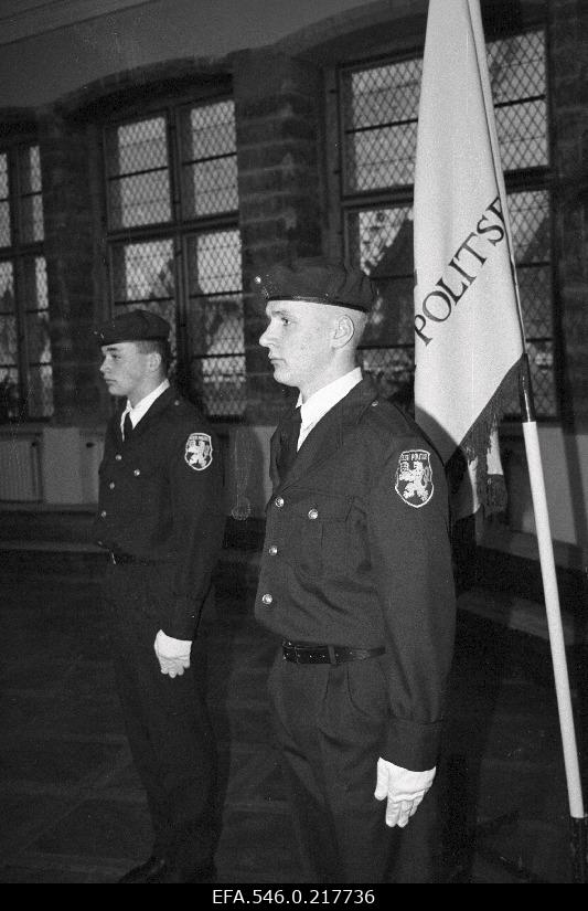 Politsei 76. aastapäeva pidulik aktus Mustpeade majas.