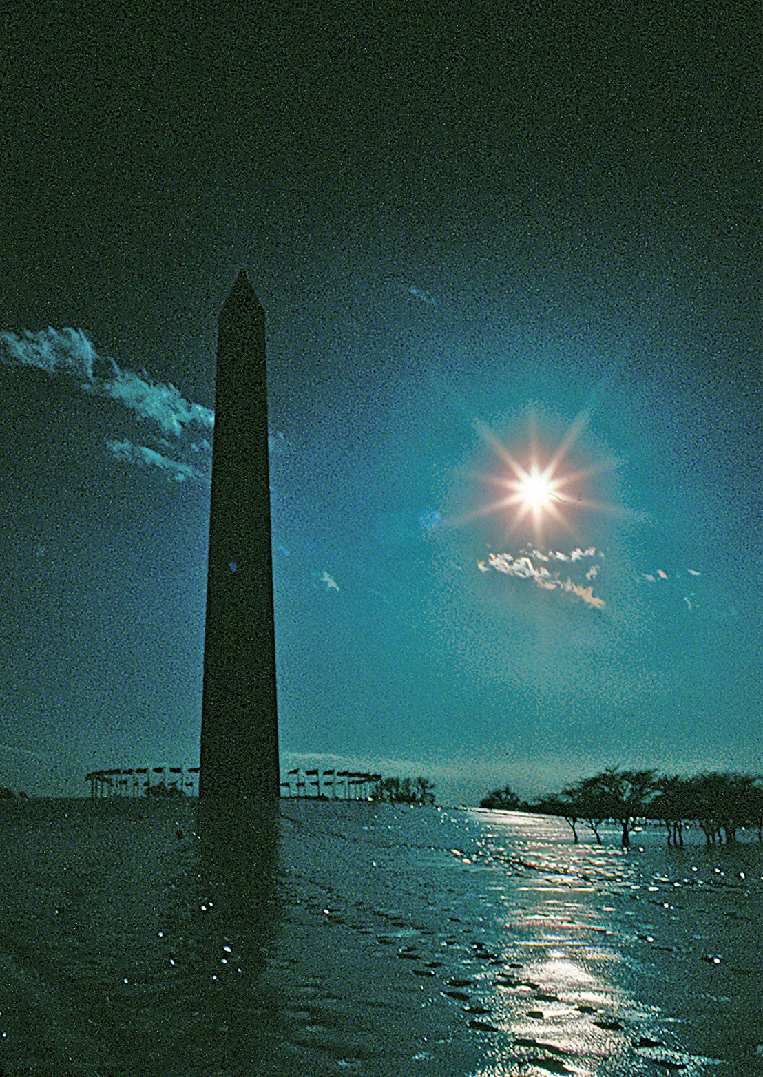 1982-01-Washington Monument033-2-ps - Washington Monument in 1982 (around January, 23)
