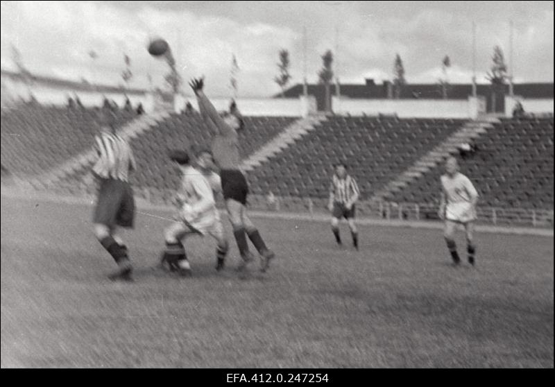 Spordimärkmik 22.07.1956: jalgpallivõistlus.