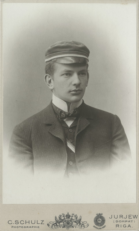 Korporatsioon "Estonia" liige Hermann Hesse, portreefoto