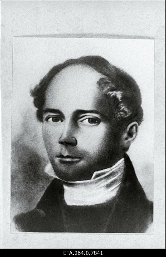 Arst, kirjanik ja keeleteadlane Friedrich Robert Faehlmann.