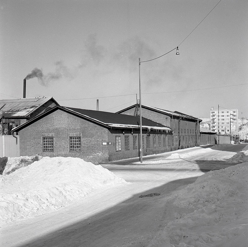 Tehdasrakennus Vilhonkatu 11 - Tervahovinkatu 4; ulkokuva