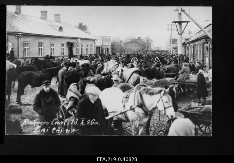 Rakvere laat Laial tänaval.