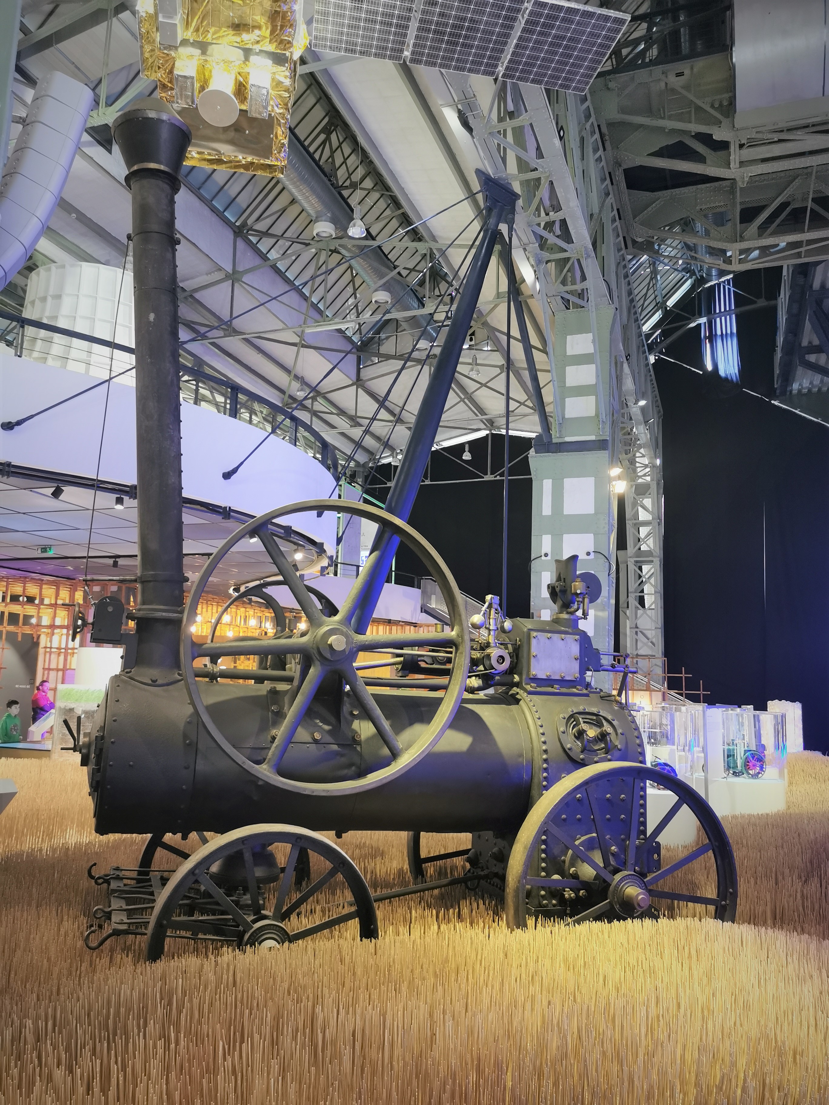 HSCS Gőzlokomobil C - lang