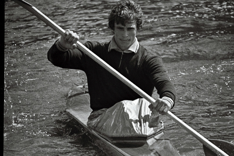 Eesti NSV koolinoorte 1976.a. viiekordne meister aerutamises Jüri Poljans.