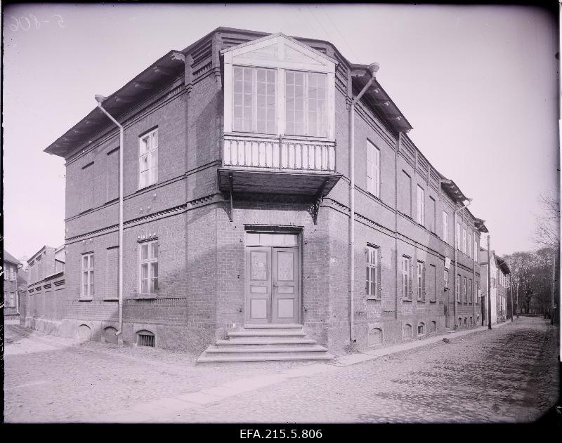 1917. Viljandi County Government Building, in the Czarian era, the Czarist Government Building.