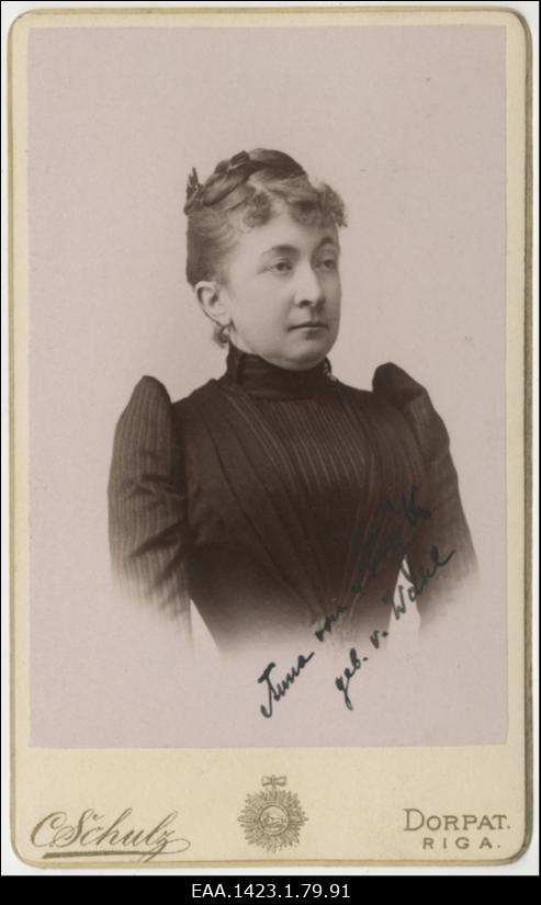 Anna von Stryk, portreefoto