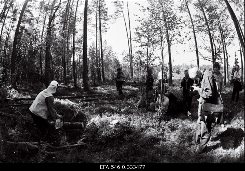 Kullamaa mesila. Pressipäev Kullamaal.