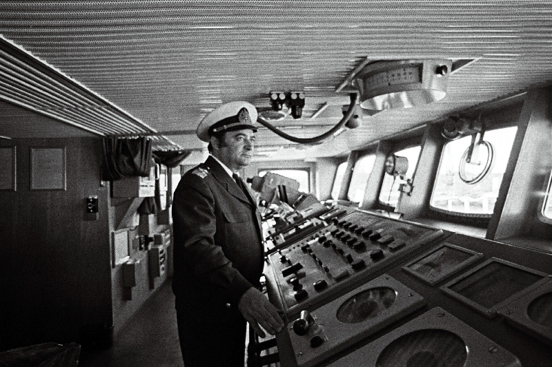 RTMS-7504 "Peipsi" kapten-direktor, Eesti NSV teeneline kalur, Lenini ordeniga autasustatud Vladimir Suski.