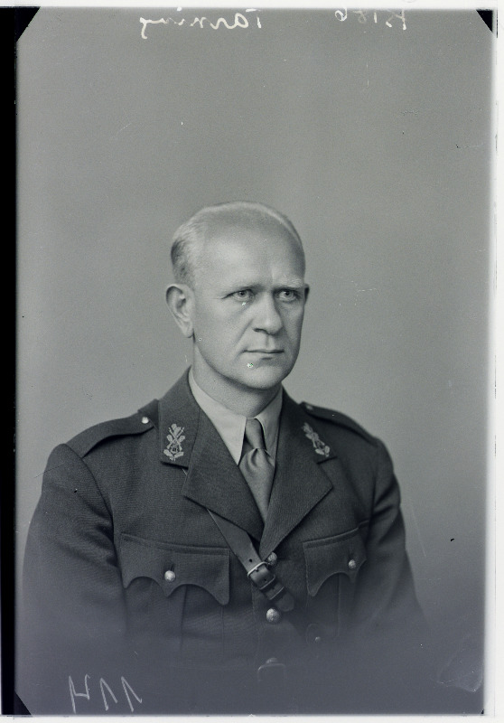 3.Diviisi staabiohvitser major Artur Tarning.