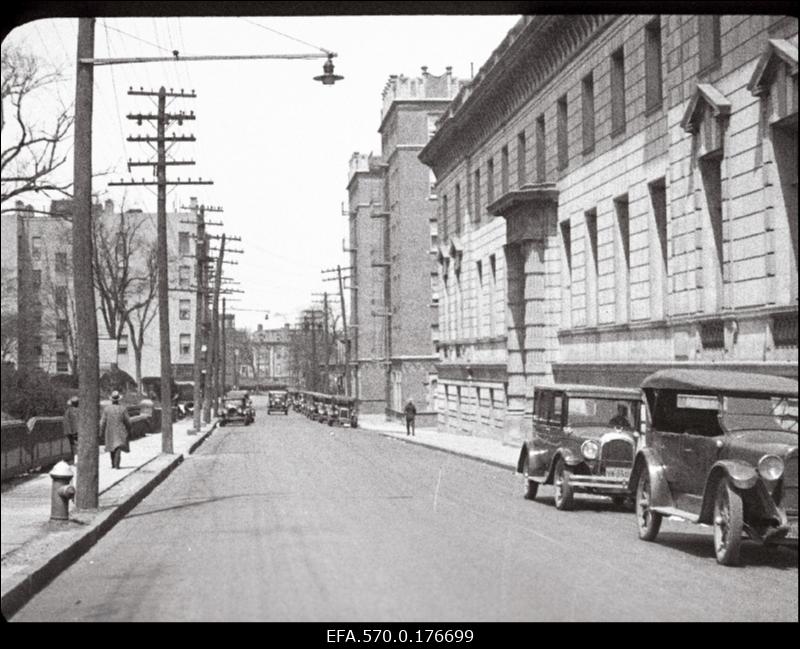 Vaade tänavale New Yorgis.