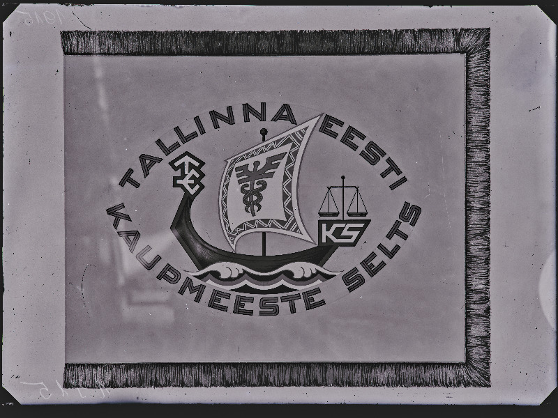 Tallinna Eesti Kaupmeeste Seltsi lipp.