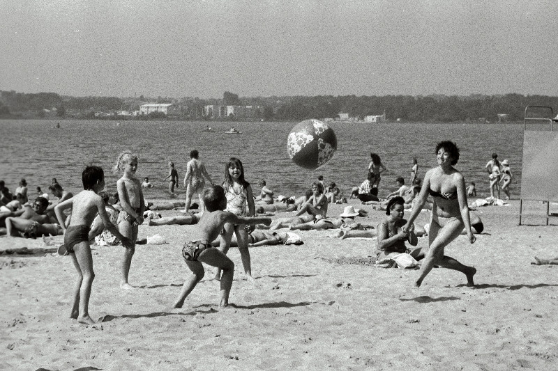 Vaade Harku järvele ja rannale.