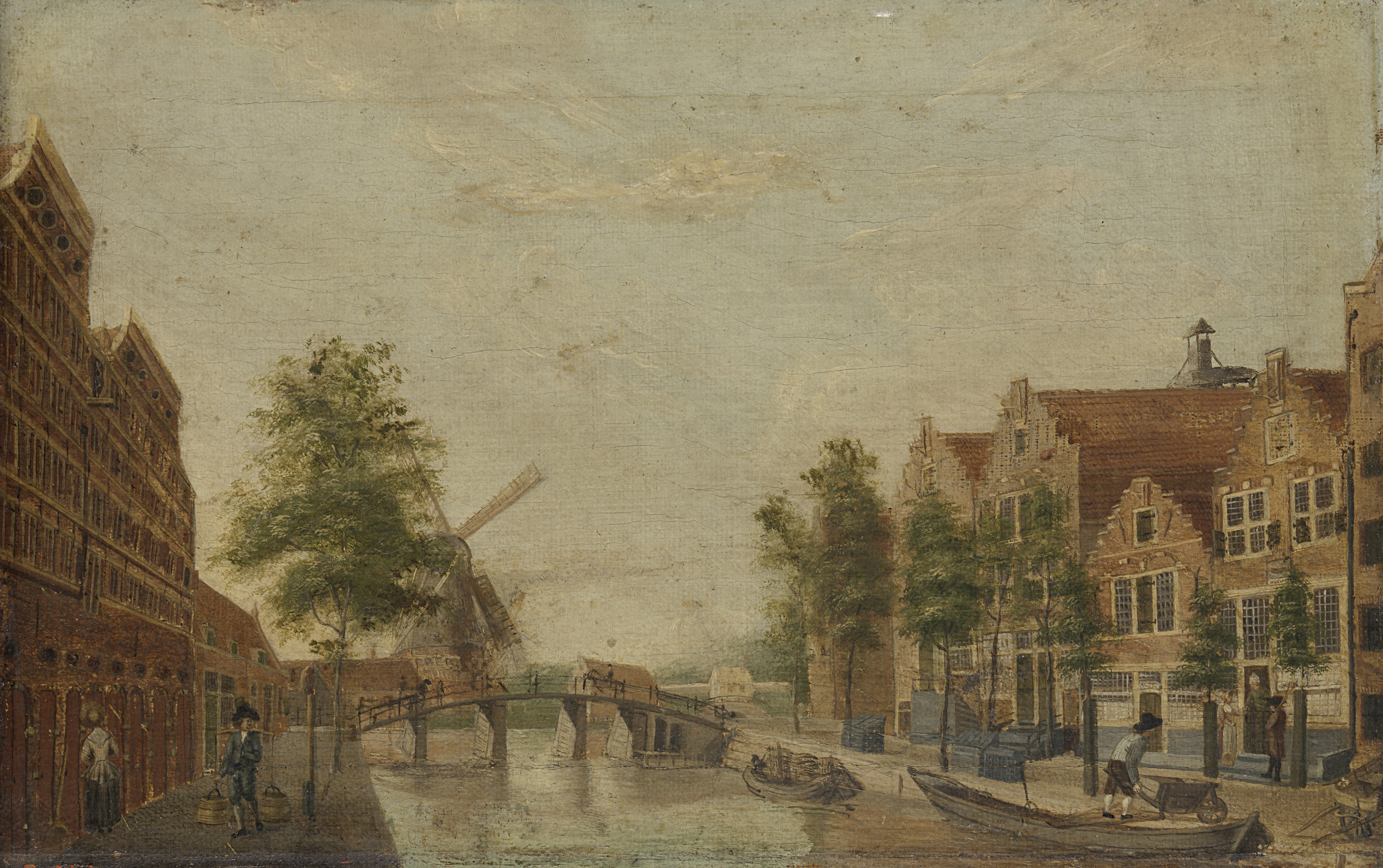The Brouwersgracht in Amsterdam -