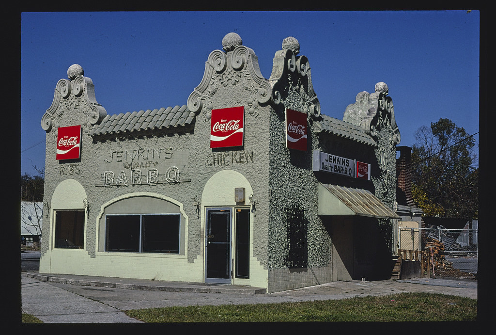 Jenkins' Quality Barbecue, Main Street, Jacksonville, Florida (LOC)