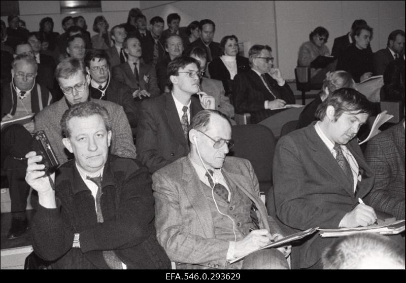 Eesti-Vene piiriläbirääkimised. Pressikonverents.