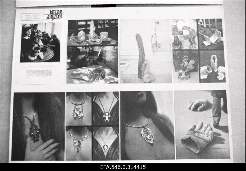 Ajalehtede kujunduse näitus.